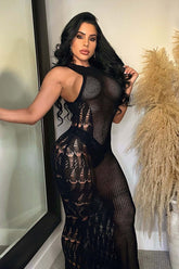 Sleeveless Knit Poncho