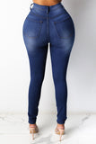 Sky High-Waist Skinny Jeans