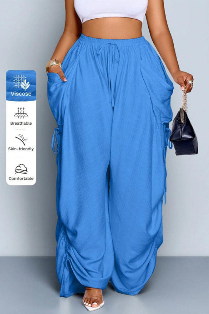 Boho Balloon Wide Leg Pants