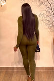 Olive Melanin Muse Jumpsuit