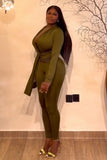 Olive Melanin Muse Jumpsuit