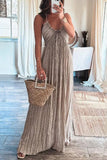 Emerald Pleat Muse Maxi Dress
