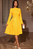 Golden Drape Queen Midi