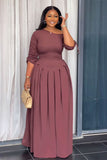 Mauve Muse Maxi Dress