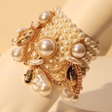 Pearl Tapestry: The Ocean’s Embrace Cuff