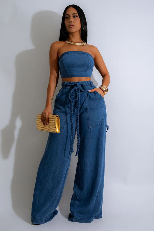 Denim Siren Co-ord Set
