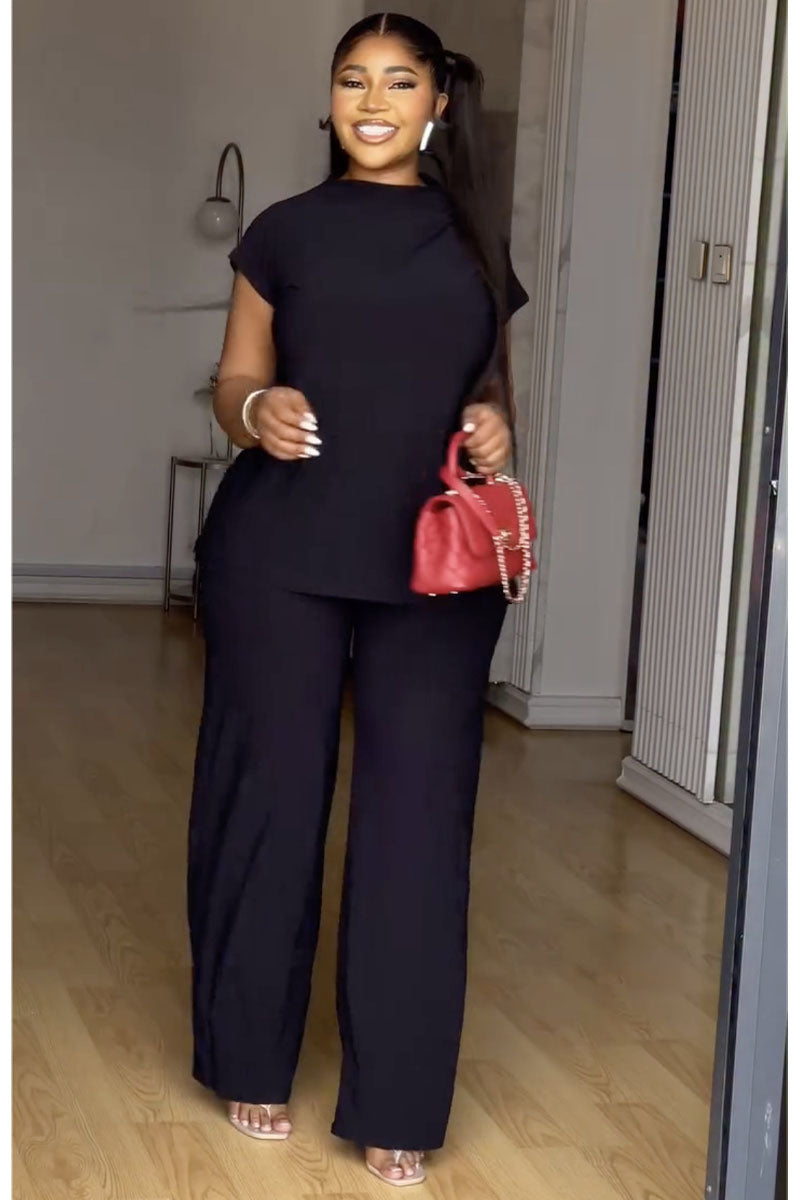 Elegant Ebony Outfit