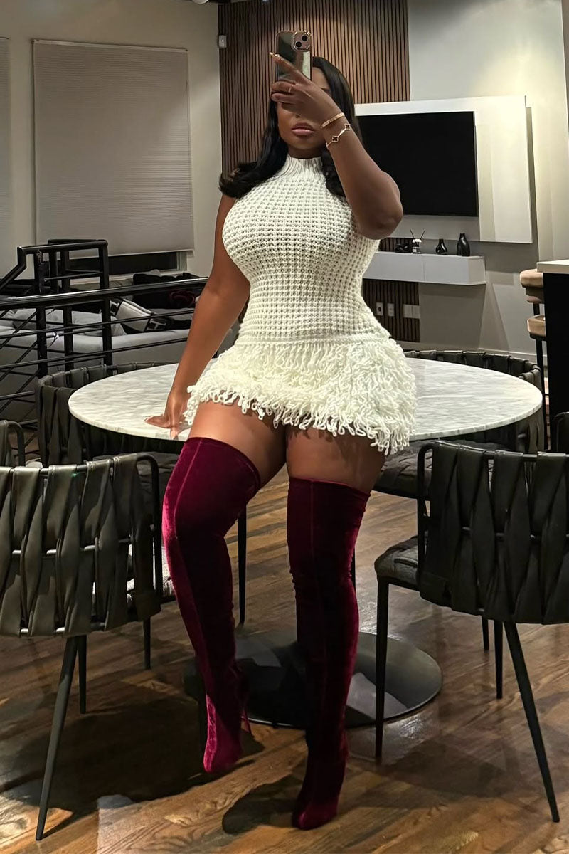 Ivory Siren Fringe Mini