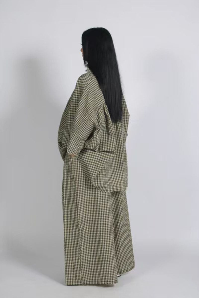 Easy Muse Oversized Shirt & Wide-Leg Pants Set