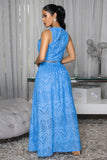 Isalie Eyelet Top&Skirt Set