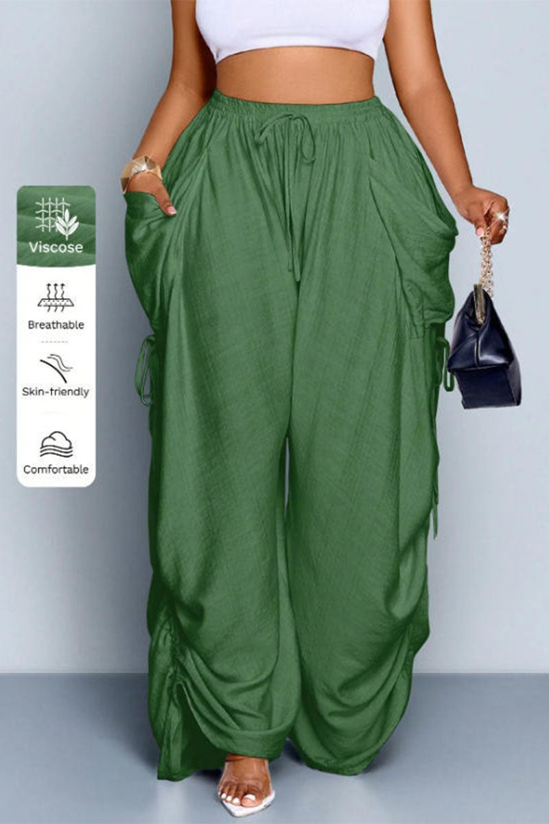 Boho Balloon Wide Leg Pants