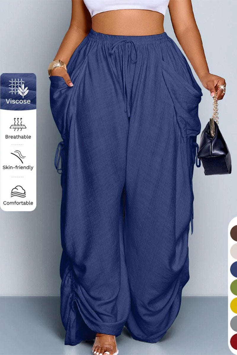 Boho Balloon Wide Leg Pants