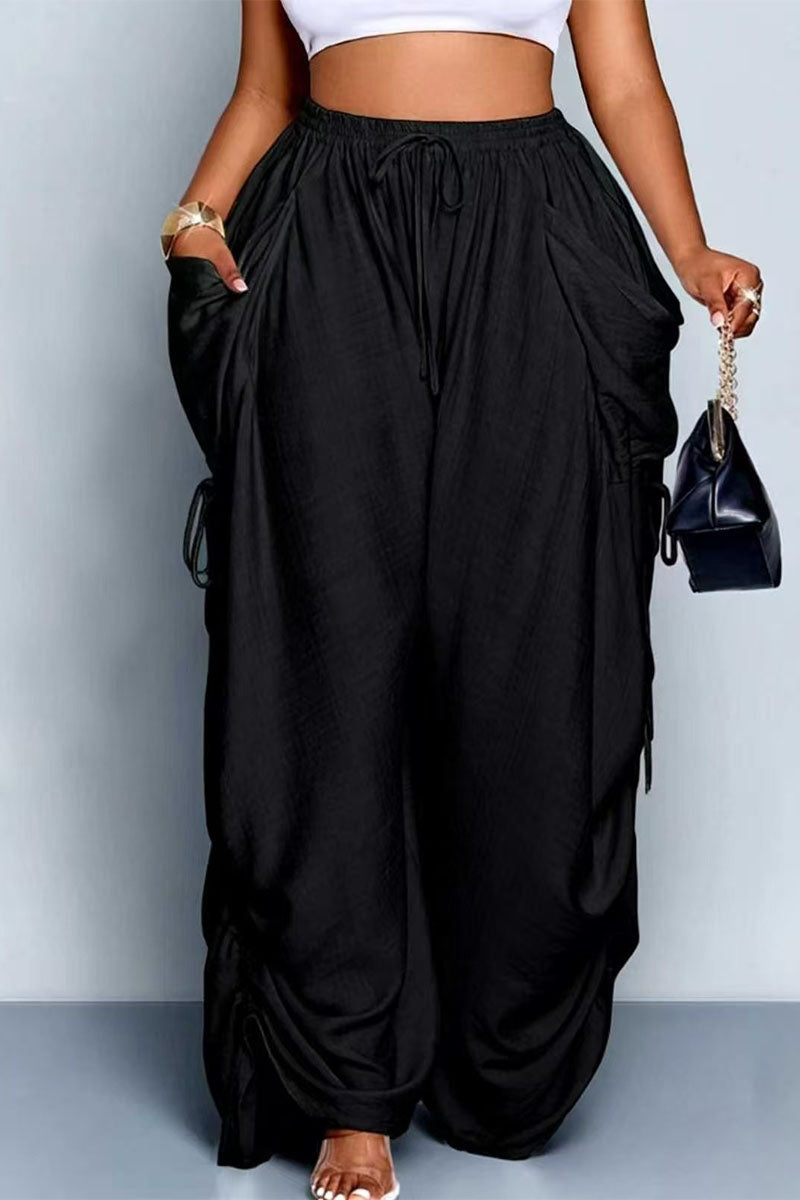 Boho Balloon Wide Leg Pants