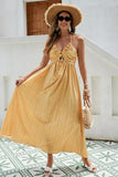 Emerald Pleat Muse Maxi Dress