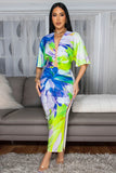Multi Color Skirt Set