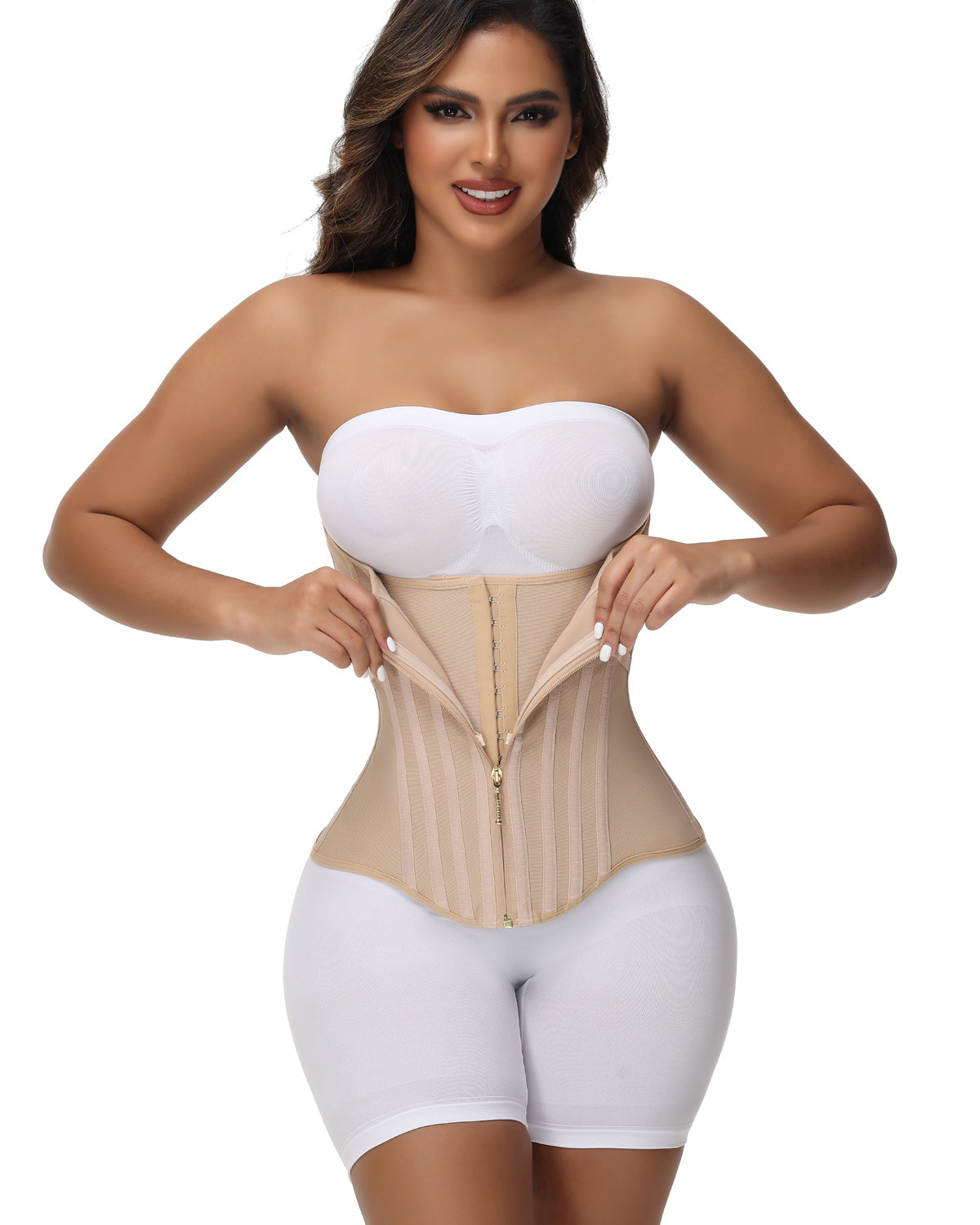 Curved Boned Waist Trainer High Compression Tiny Waist Corset