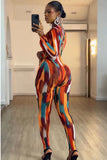 Vibrant Ikat Muse Two-Piece Set