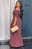 Mauve Muse Maxi Dress