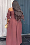 Mauve Muse Maxi Dress
