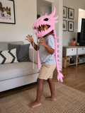 SpineFang™ Plush Dragon Skull Hood