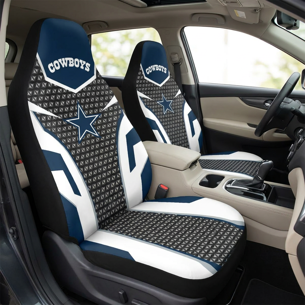 Cowboys seat covers installed