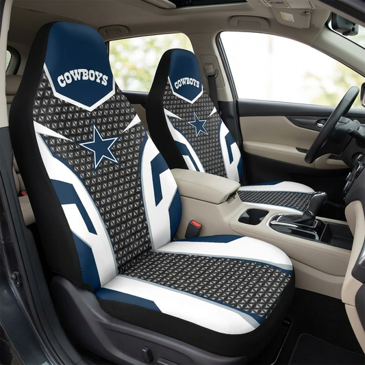 Cowboys seat covers installed
